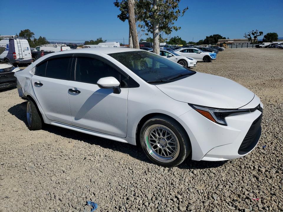 2023 Toyota Corolla VIN JTDBCMFE3P3024957 COPART salvage auction — REAR END, Ca - Salvage Certificate, sold $6,100 on 2026-07-14 (photo 4)