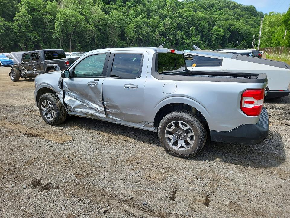 2024 Ford Maverick VIN 3FTTW8S91RRB44112 COPART salvage auction — SIDE, Nj - Cert Of Title-Salvage, sold $10,800 on 2026-07-02 (photo 2)