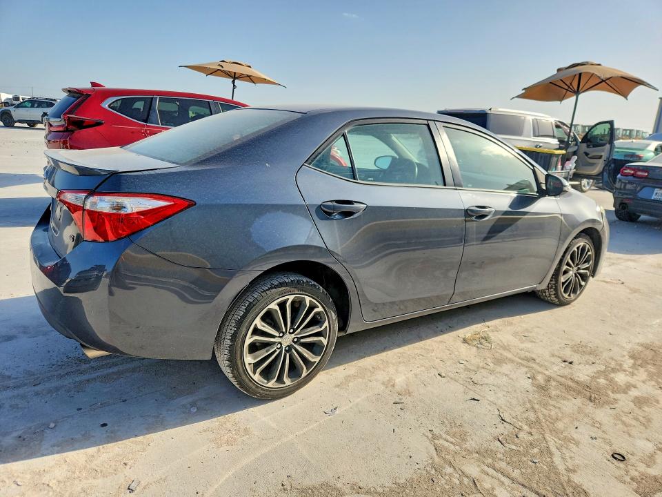 2016 Toyota Corolla VIN 5YFBURHE9GP507545 COPART salvage auction — SIDE, Tx - Certificate Of Title (P), sold $5,200 on 2026-07-07 (photo 3)