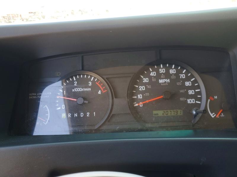 2008 Isuzu Npr VIN JALC4W16487000446 COPART salvage auction — UNDERCARRIAGE, NV - SALVAGE TITLE, sold $6,500 on 2026-07-30 (photo 9)