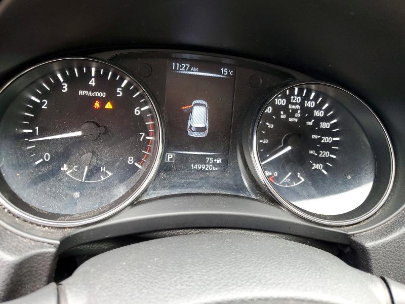2017 Nissan Rogue sport VIN 5N1AT2MV6HC733608 COPART salvage auction — NORMAL WEAR, Ab - Oop - Active, sold $6,800 on 2026-07-03 (photo 9)