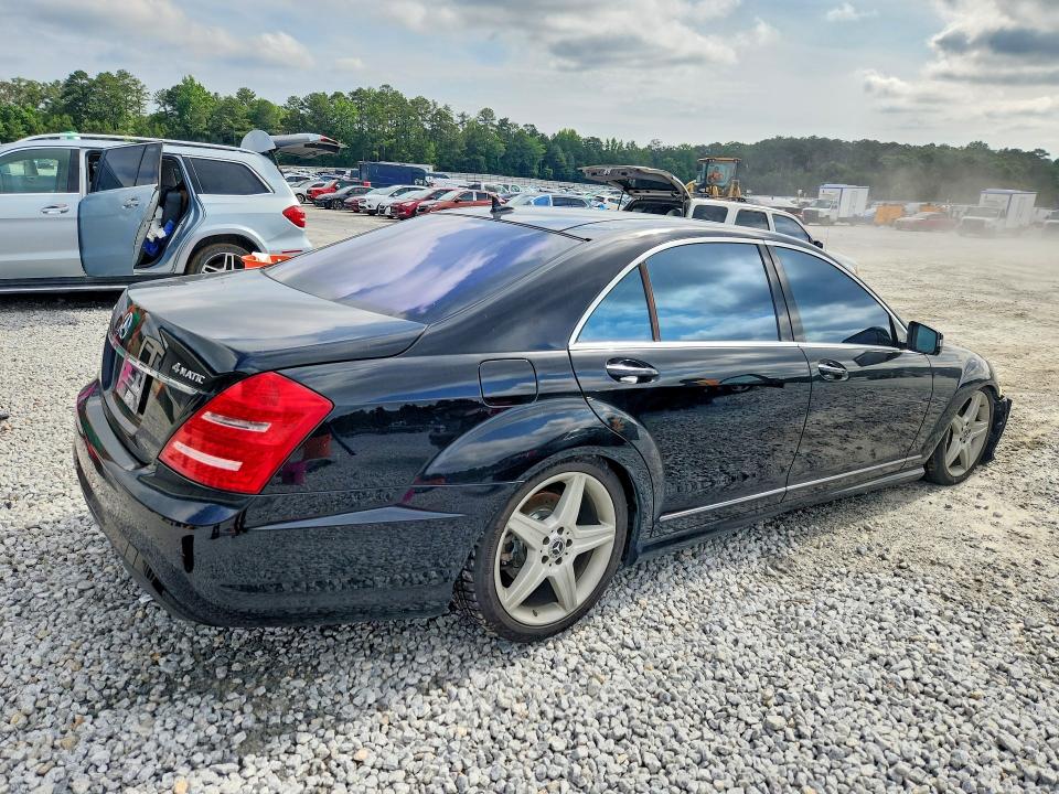 2010 Mercedes-benz S-klasse VIN WDDNG8GBXAA309015 COPART salvage auction — FRONT END, GA - CERT OF TITLE-SALVAGE, sold $850 on 2026-07-09 (photo 3)