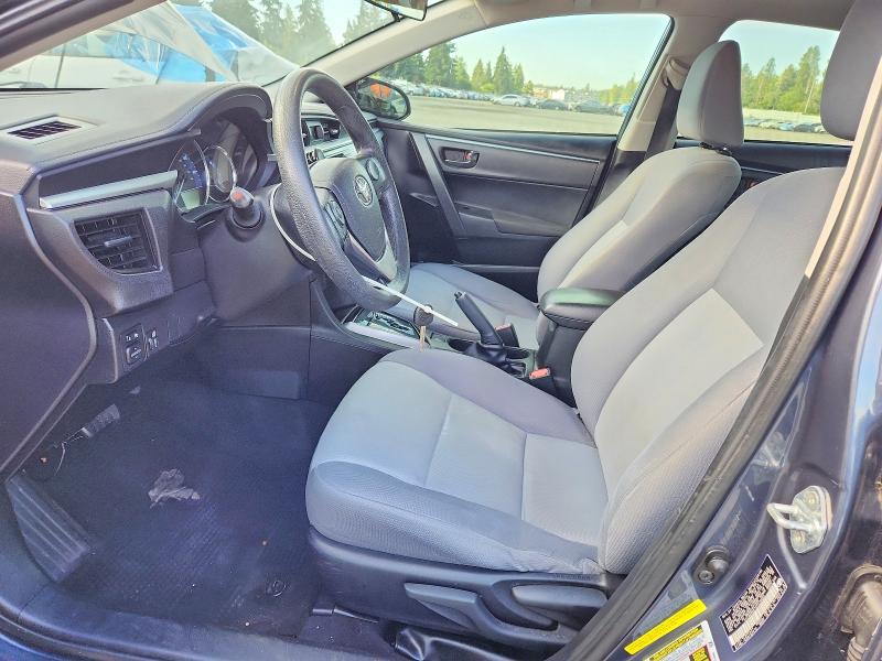 2016 Toyota Corolla VIN 5YFBURHE7GP510864 COPART salvage auction — FRONT END, Wa - Bill Of Sale, sold $1,650 on 2026-07-07 (photo 7)