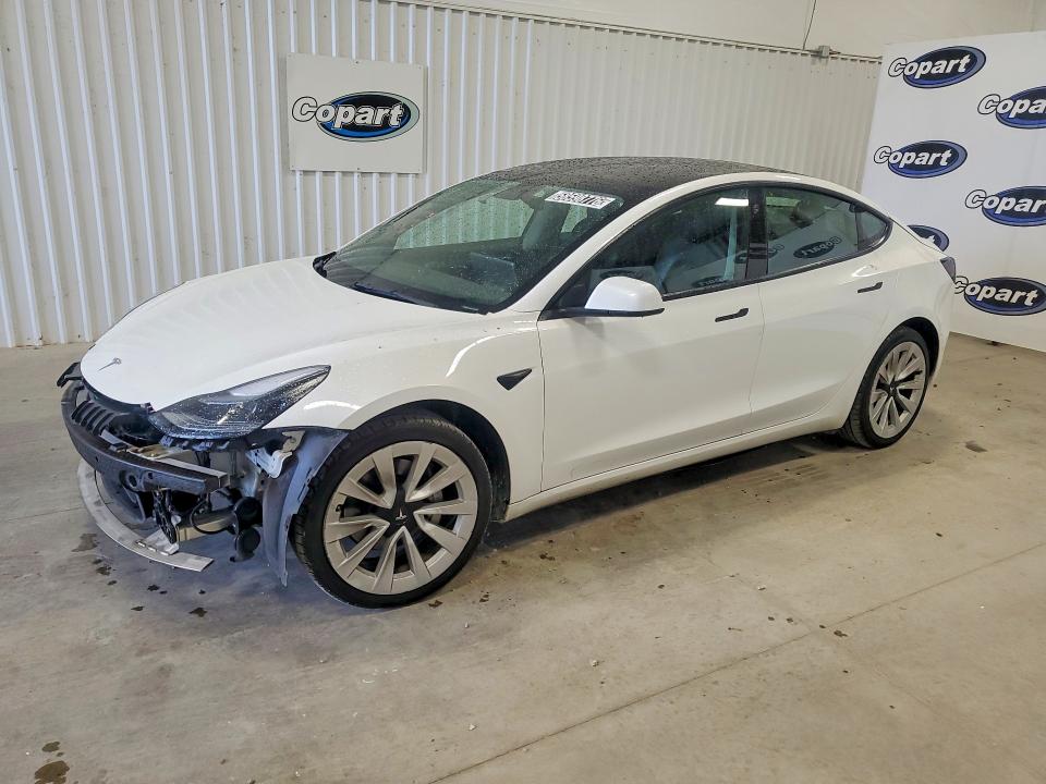 2022 Tesla Model 3 VIN 5YJ3E1EA1NF289873 COPART salvage auction — FRONT END, Fl - Dealer Only Clean Title, sold $6,800 on 2026-07-06 (photo 1)