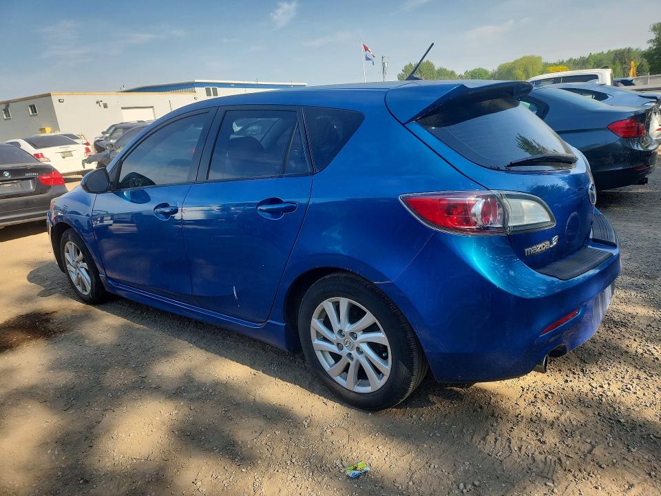 2012 Mazda 3 VIN JM1BL1L71C1603620 COPART salvage auction — FRONT END, Salvage Title, sold $1,100 on 2026-07-14 (photo 2)