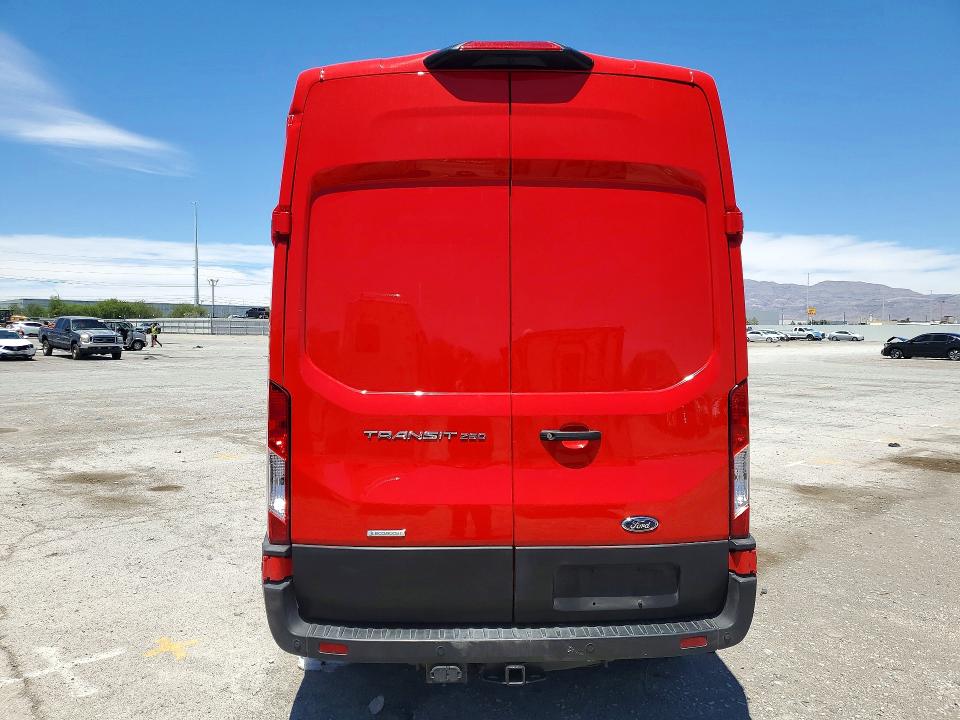 2023 Ford Transit VIN 1FTBR1XG9PKB12544 COPART salvage auction — SIDE, Nv - Salvage Title, sold $8,600 on 2026-07-30 (photo 6)