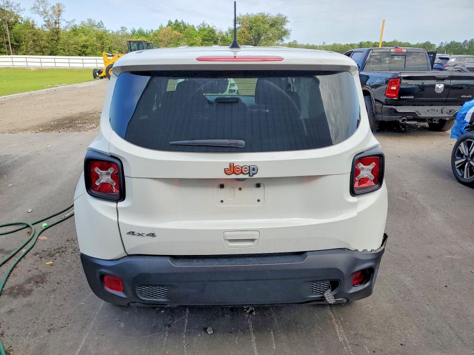 2023 Jeep Renegade VIN ZACNJDB11PPP73240 COPART salvage auction — REAR END, Fl - Cert Of Title Slvg Rebuildable, sold $3,100 on 2026-07-27 (photo 6)