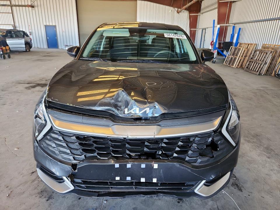 2023 Kia Sportage VIN KNDPU3AF5P7035223 COPART salvage auction — FRONT END, Ca - Salvage Certificate, sold $5,200 on 2026-07-13 (photo 5)