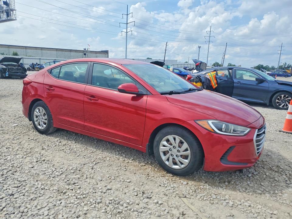 2017 Hyundai VIN KMHD74LF9HU422370 COPART salvage auction — WATER/FLOOD, Oh - Cert Of Title-Salvage Flood, sold $1,500 on 2026-07-14 (photo 4)