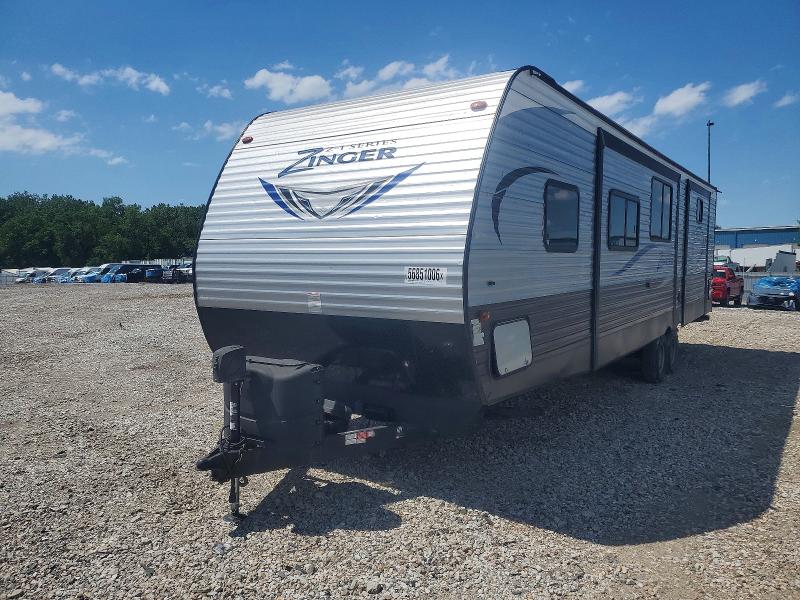 2018 Keystone Zinger VIN 4YDT32824JS370358 COPART salvage auction — HAIL, MO - SALVAGE CERTIFICATE OF TITLE, sold $8,600 on 2026-07-16 (photo 2)