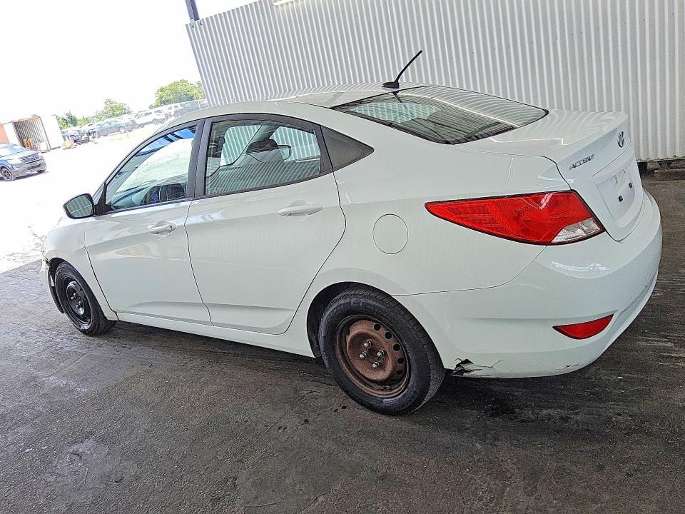 2015 Hyundai Accent VIN KMHCT4AE9FU860546 COPART salvage auction — MECHANICAL, Fl - Certificate Of Title, sold $90 on 2026-07-16 (photo 2)