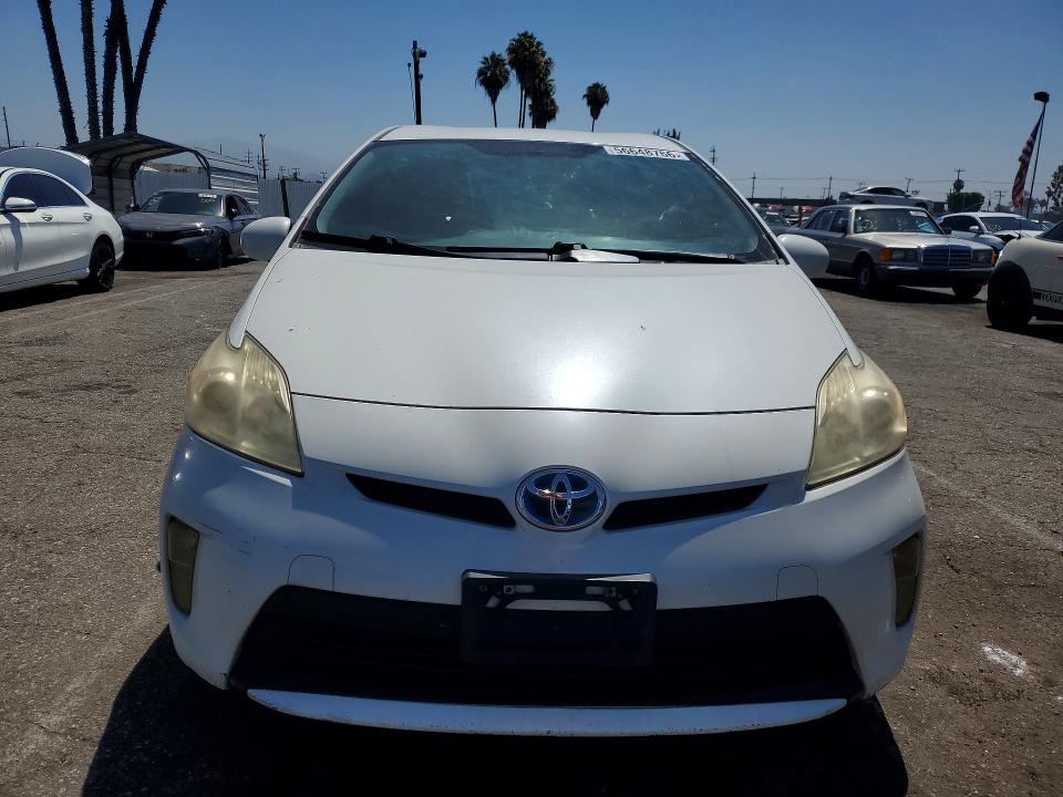 2012 Toyota VIN JTDKN3DU4C5398040 COPART salvage auction — REAR END, Ca - Salvage Certificate, sold $3,250 on 2026-07-24 (photo 5)