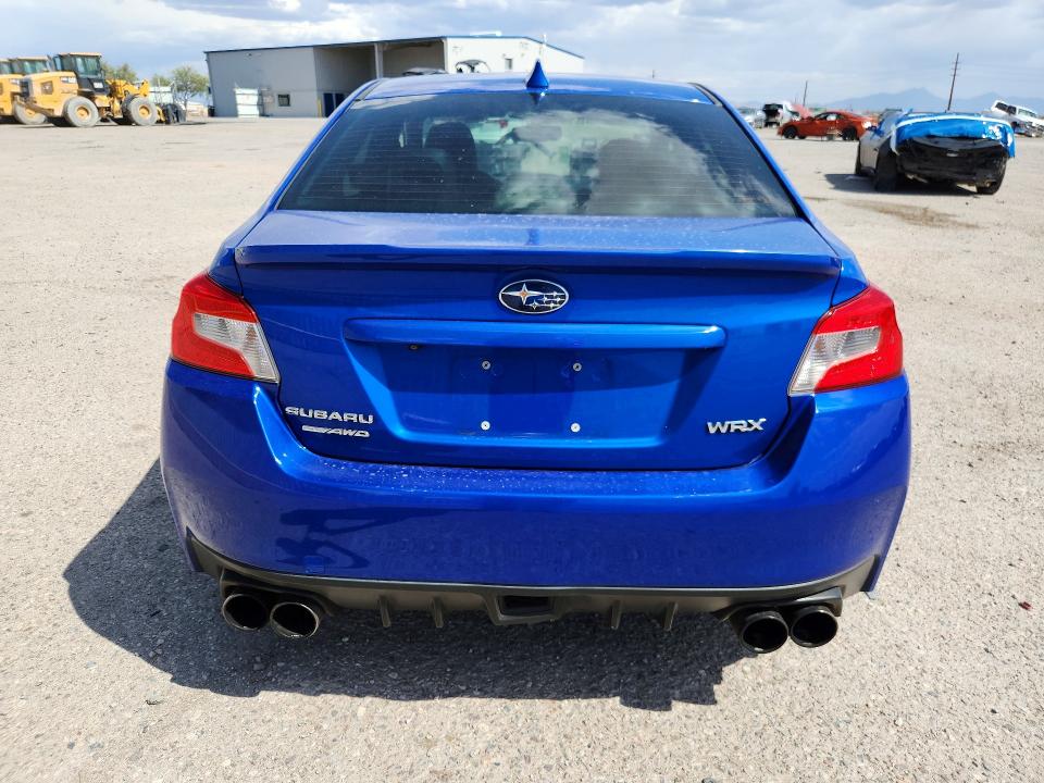 2015 Subaru Wrx VIN JF1VA1G60F8807895 COPART salvage auction — FRONT END, Az - Cert Of Title - Salvage, sold $3,250 on 2026-07-24 (photo 6)