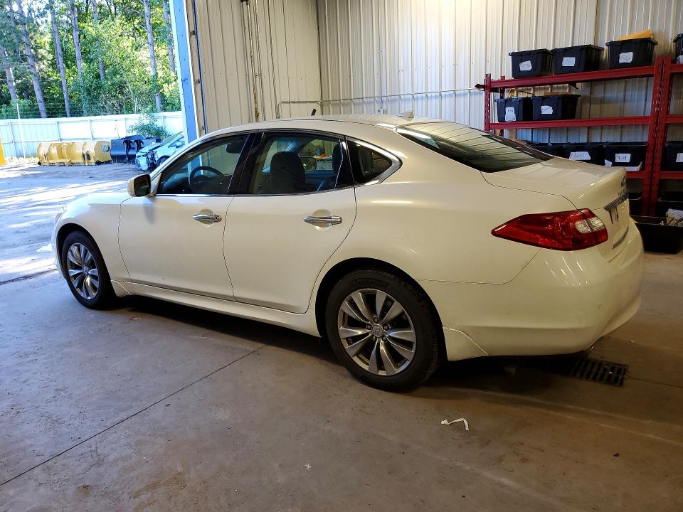 2013 Infiniti M VIN JN1BY1AR0DM600832 COPART salvage auction — FRONT END, Mn - Cert Of Title-Prior Salvage, sold $3,300 on 2026-07-14 (photo 2)