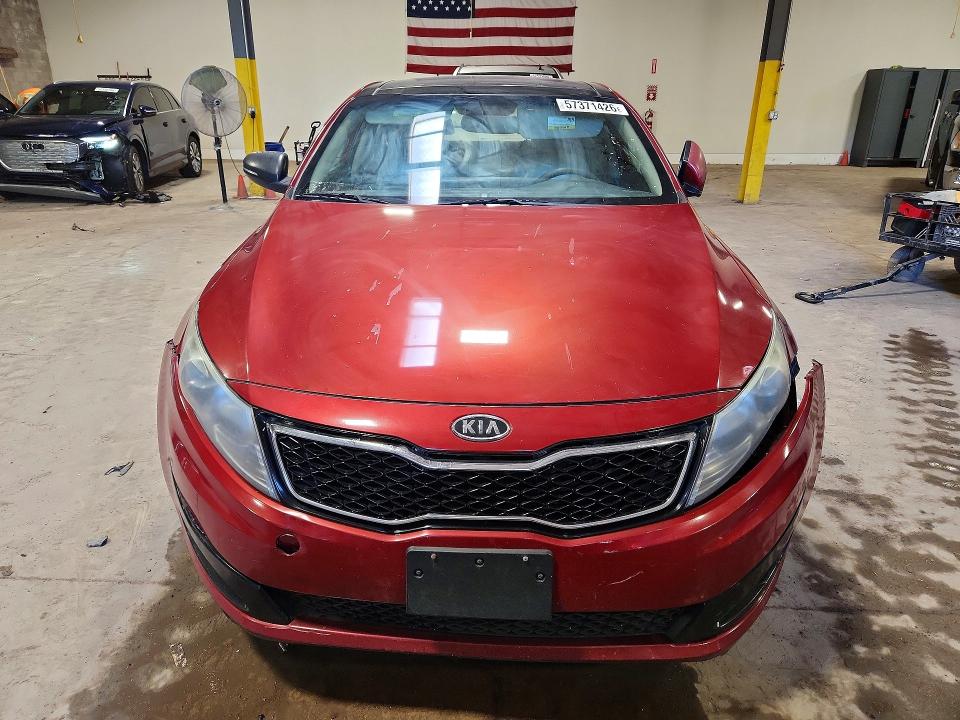 2011 Kia Optima VIN KNAGN4A64B5133048 COPART salvage auction — REAR END, Pa - Certificate Of Salvage, sold $450 on 2026-07-06 (photo 5)