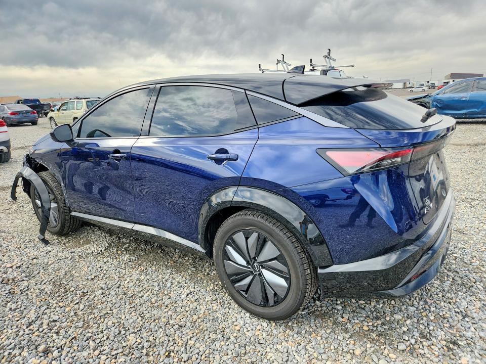 2025 Nissan Ariya VIN JN8DF0BF2SM764935 COPART salvage auction — FRONT END, Co - Salvage Title, sold $11,600 on 2026-07-28 (photo 2)