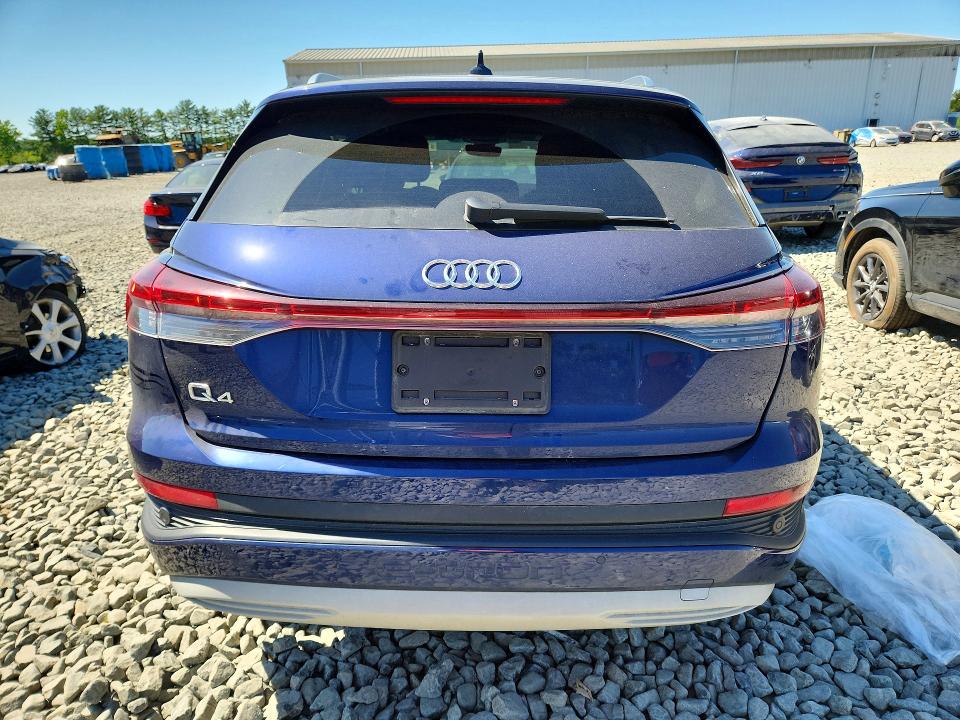 2023 Audi Q4 e-tron VIN WA1ACBFZ2PP050004 COPART salvage auction — FRONT END, Nj - Cert Of Title-Salvage, sold $10,500 on 2026-08-03 (photo 6)