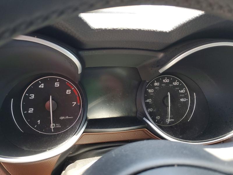 2019 Alfa romeo Stelvio VIN ZASPAKANXK7C41468 COPART salvage auction — REAR END, Ca - Salvage Certificate, sold $3,950 on 2026-07-24 (photo 9)