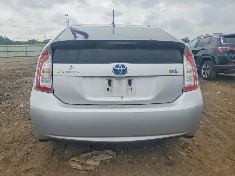 2012 Toyota Prius VIN JTDKN3DUXC5432093 COPART salvage auction — Burn Interior, MI - CERTIFICATE OF TITLE, sold $950 on 2026-07-17 (photo 6)