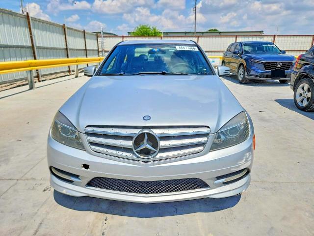 2011 Mercedes-benz C-klasse VIN WDDGF5EB5BA459774 COPART salvage auction — REAR END, TX - SALVAGE VEHICLE TITLE, sold $775 on 2026-07-28 (photo 5)