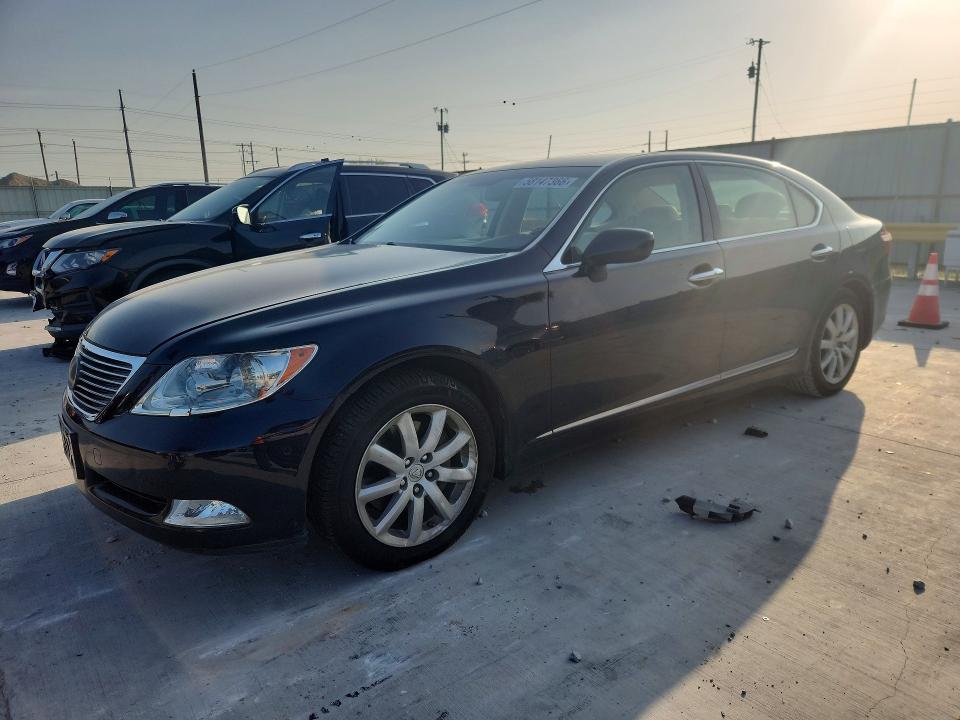 2007 Lexus Ls 460 VIN JTHGL46F975015360 COPART salvage auction — MECHANICAL, Tx - Certificate Of Title, sold $1,100 on 2026-07-31 (photo 1)