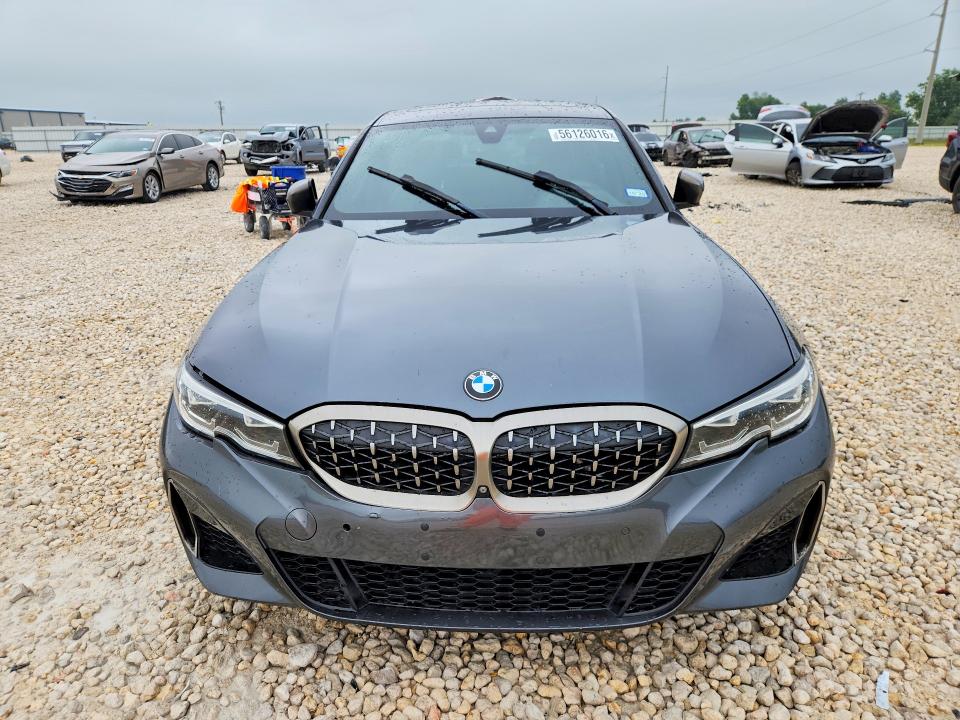 2020 BMW M3 VIN WBA5U9C05LFH20695 COPART salvage auction — FRONT END, Tx - Salvage Vehicle Title, sold $15,400 on 2026-07-09 (photo 5)