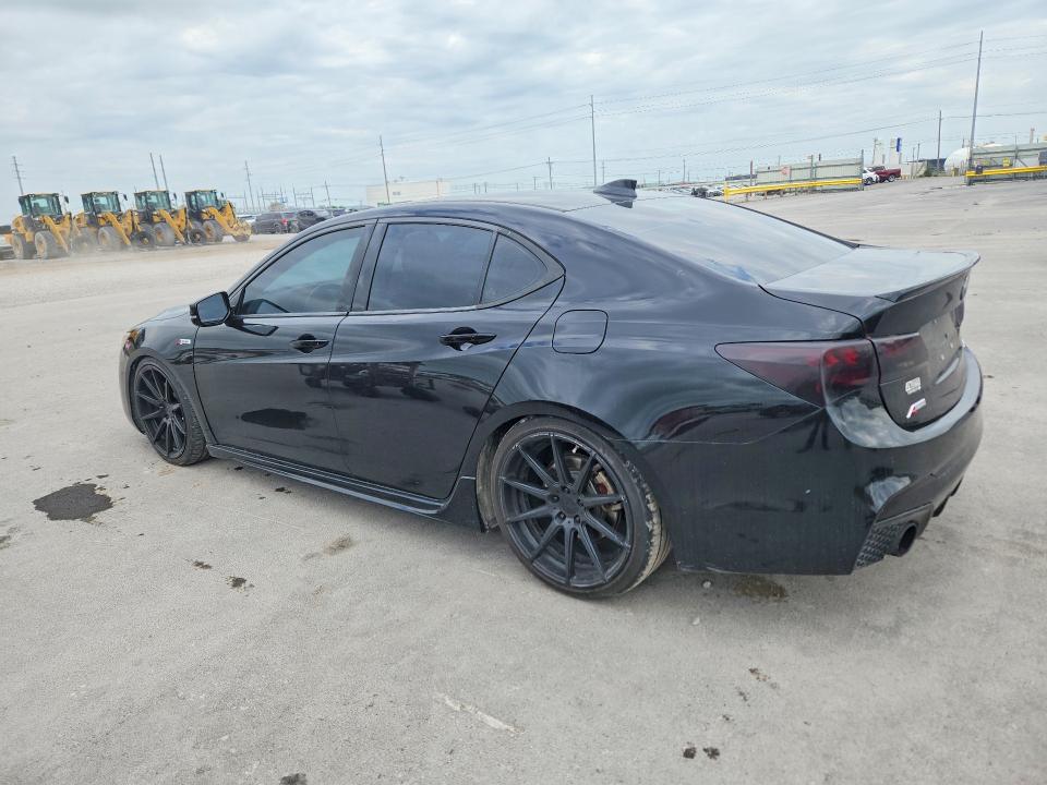 2020 Acura VIN 19UUB3F6XLA002282 COPART salvage auction — HAIL, Ok - Cert Of Title-Salvage, sold $6,900 on 2026-07-22 (photo 2)