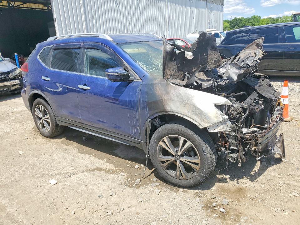 2019 Nissan Rogue VIN JN8AT2MVXKW382202 COPART salvage auction — BURN, Nj - Cert Of Title-Salvage, sold $825 on 2026-07-31 (photo 4)