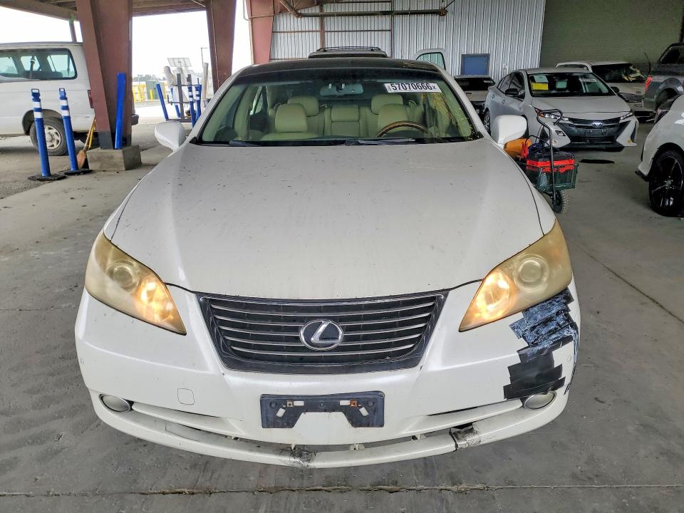 2008 Lexus ES VIN JTHBJ46G582197795 COPART salvage auction — REAR END, Ca - Salvage Certificate, sold $925 on 2026-07-02 (photo 5)