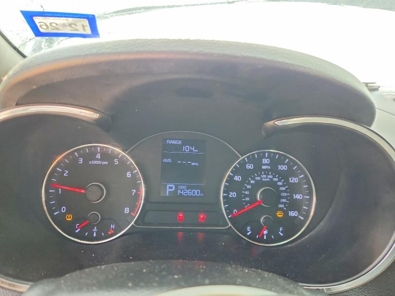 2014 Kia Forte VIN KNAFX4A64E5171129 COPART salvage auction — FRONT END, Tx - Salvage Vehicle Title, sold $900 on 2026-07-02 (photo 9)