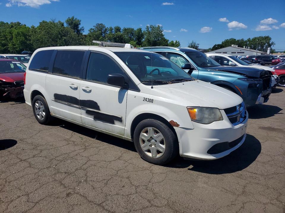 2012 Dodge VIN 2C4RDGBG3CR324603 COPART salvage auction — MINOR DENT/SCRATCHES, Ct - Certificate Of Title, sold $700 on 2026-07-02 (photo 4)