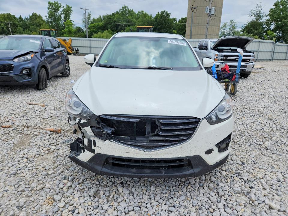 2016 Mazda Cx-5 VIN JM3KE4DY2G0719110 COPART salvage auction — FRONT END, Mi - Certificate Of Title, sold $1,200 on 2026-07-23 (photo 5)