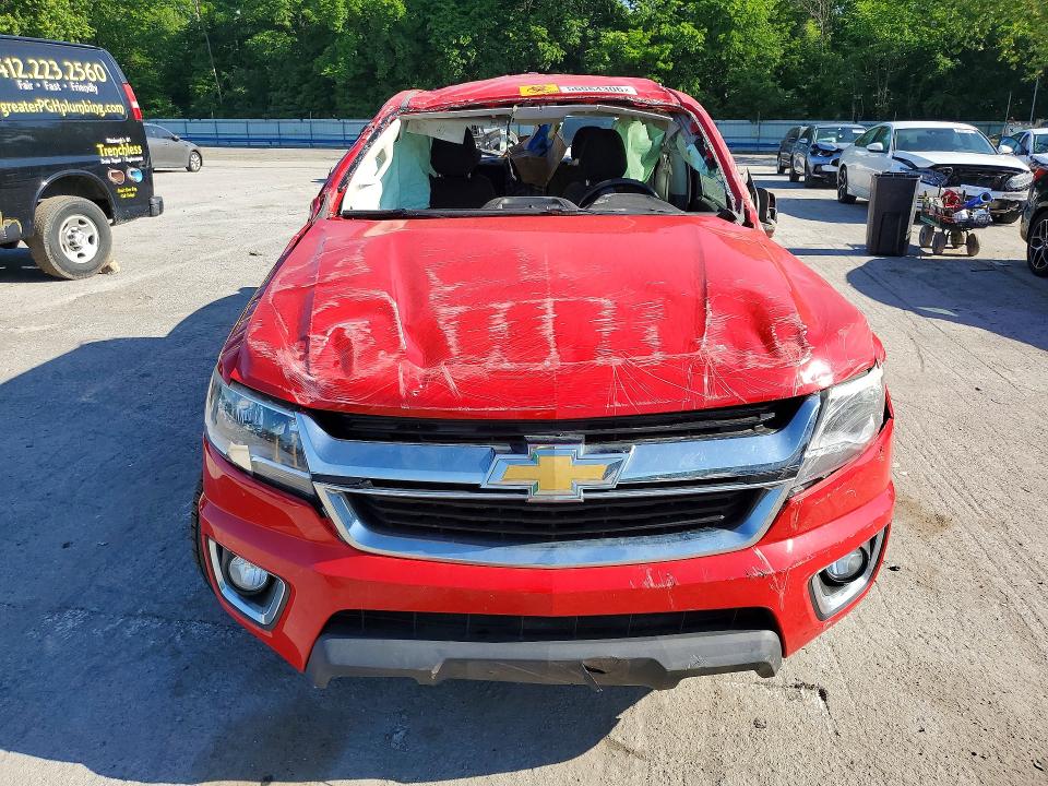 2016 Chevrolet Colorado VIN 1GCGTCE32G1113575 COPART salvage auction — ROLLOVER, PA - CERTIFICATE OF SALVAGE, sold $1,100 on 2026-07-02 (photo 5)
