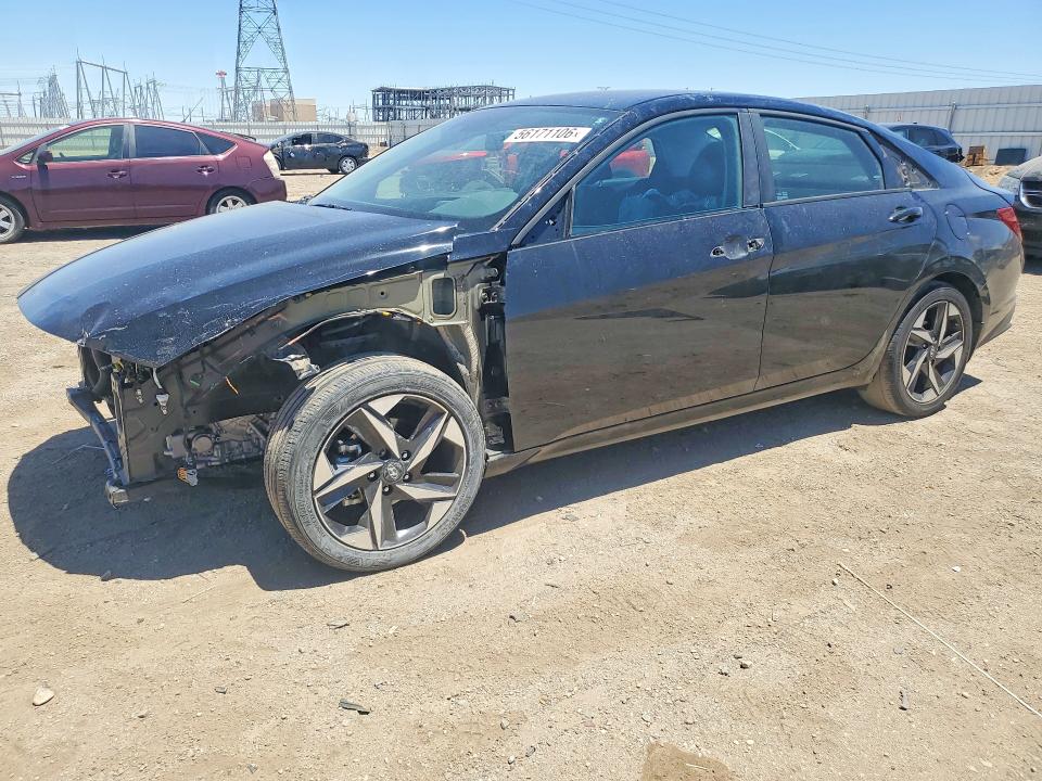 2023 Hyundai Elantra VIN KMHLS4AG3PU515101 COPART salvage auction — FRONT END, CA - SALVAGE CERTIFICATE, sold $3,650 on 2026-07-20 (photo 1)