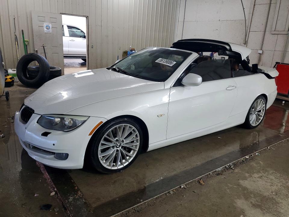 2011 BMW 3 series VIN WBADX7C57BE581321 COPART salvage auction — FRONT END, Tn - Salvage Certificate, sold $900 on 2026-07-30 (photo 1)