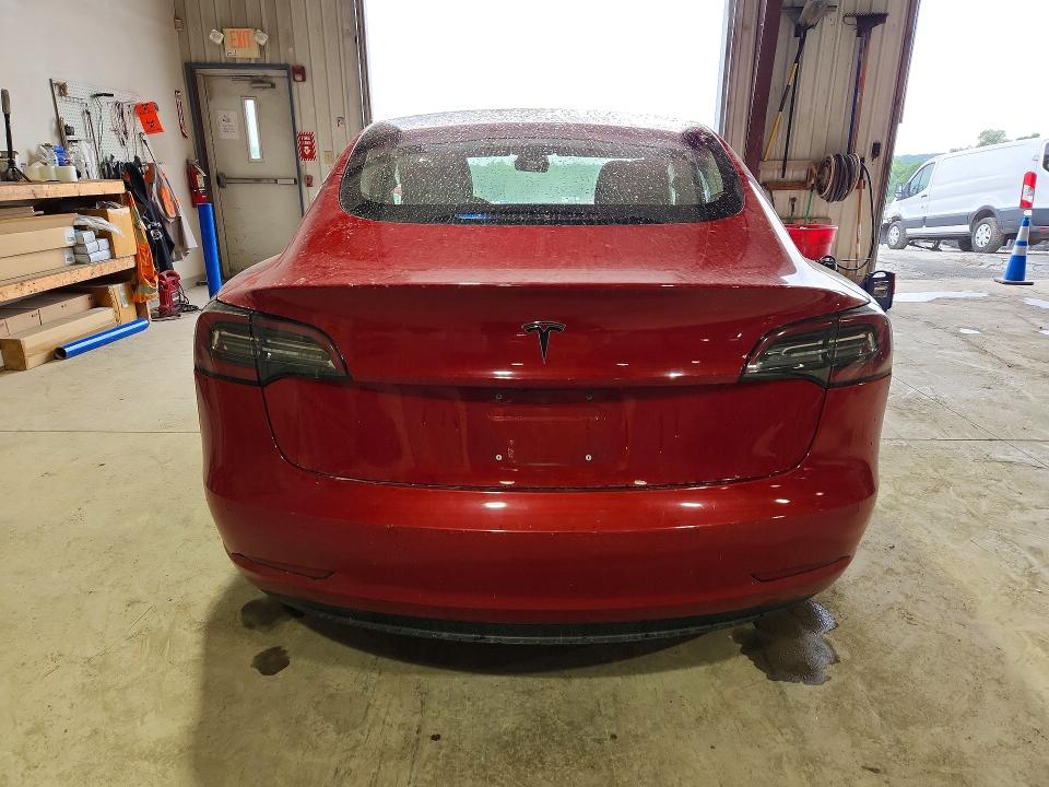 2018 Tesla Model 3 VIN 5YJ3E1EA6JF026949 COPART salvage auction — FRONT END, Pa - Certificate Of Salvage, sold $3,150 on 2026-07-10 (photo 6)
