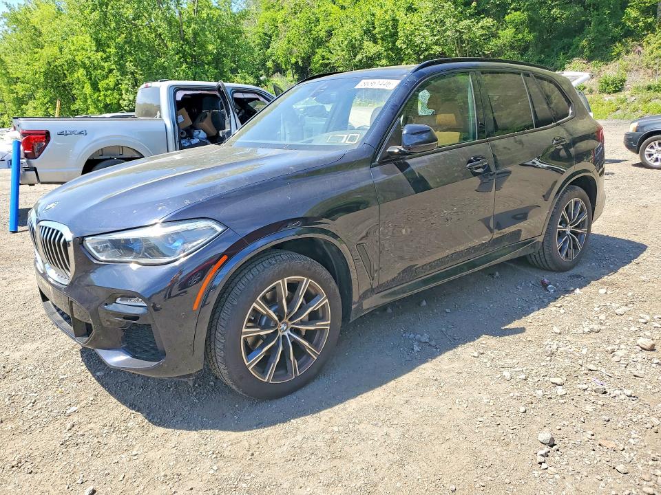 2021 BMW X5 VIN 5UXCR6C0XM9D78413 COPART salvage auction — SIDE, Ny - Mv-907A Salvage Certificate, sold $20,200 on 2026-07-07 (photo 1)