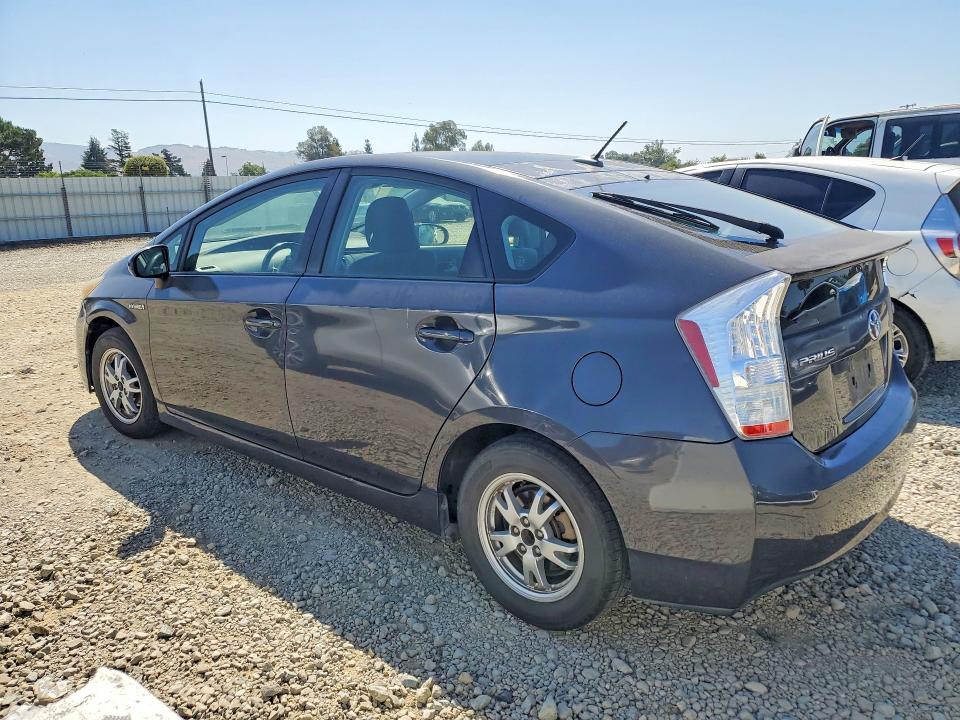 2010 Toyota Prius VIN JTDKN3DU0A5124847 COPART salvage auction — REAR END, Ca - Salvage Certificate, sold $875 on 2026-07-14 (photo 2)