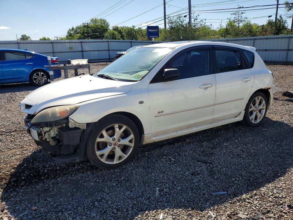 2007 Mazda 3 VIN JM1BK144071607915 COPART salvage auction — FRONT END, Nj - Cert Of Title-Salvage, sold $350 on 2026-07-07 (photo 1)