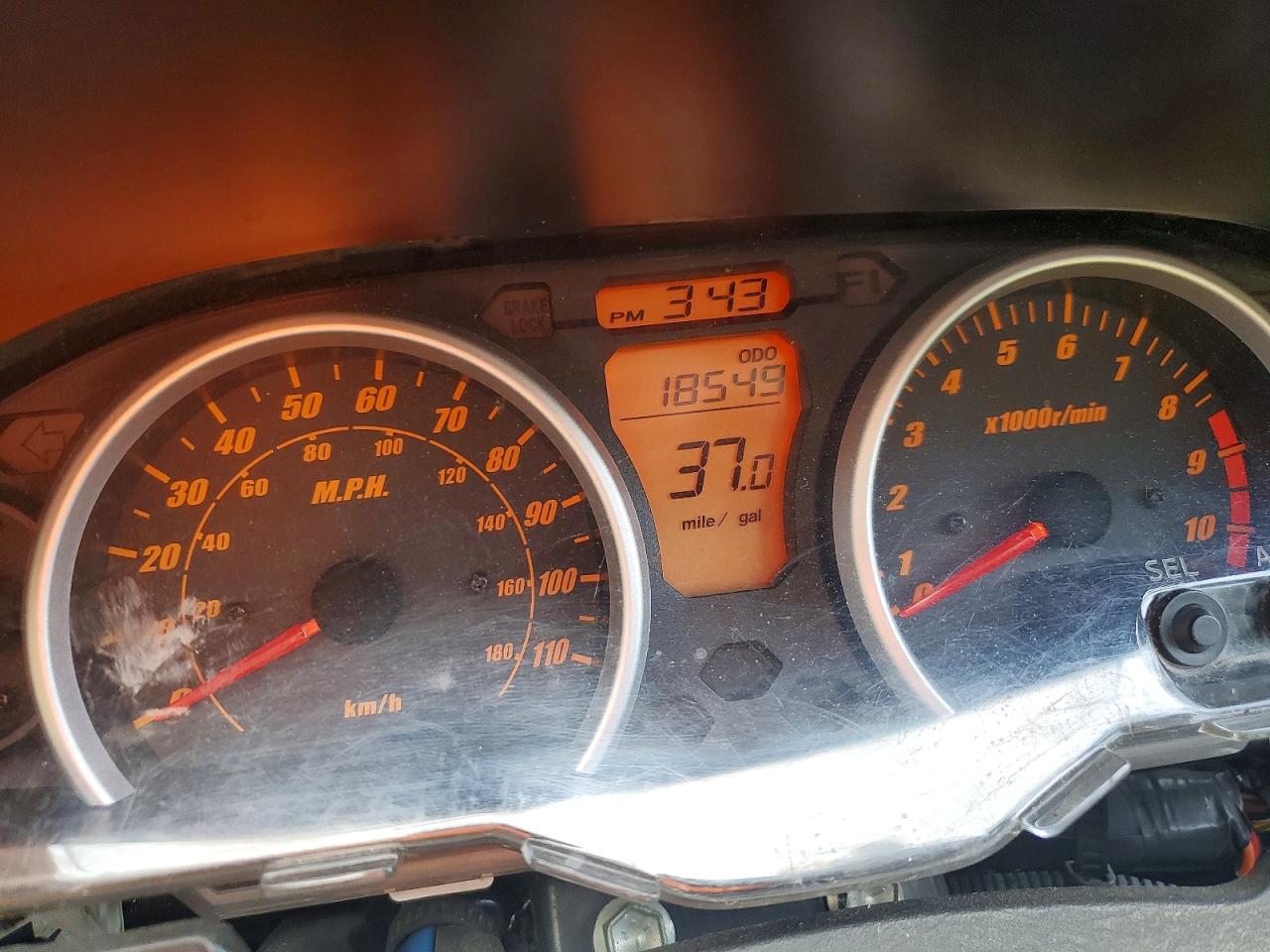2007 Suzuki AN400 VIN JS1CK44A272102264 COPART salvage auction — Vandalized, MD - CERT OF SALVAGE > 75% DAMAGE, sold $35 on 2026-07-09 (photo 7)
