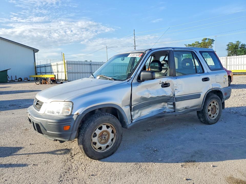 1999 Honda Cr-v VIN JHLRD1847XC011436 COPART salvage auction — SIDE, Ia - Cert Of Title-Salvage Title, sold $500 on 2026-07-17 (photo 1)
