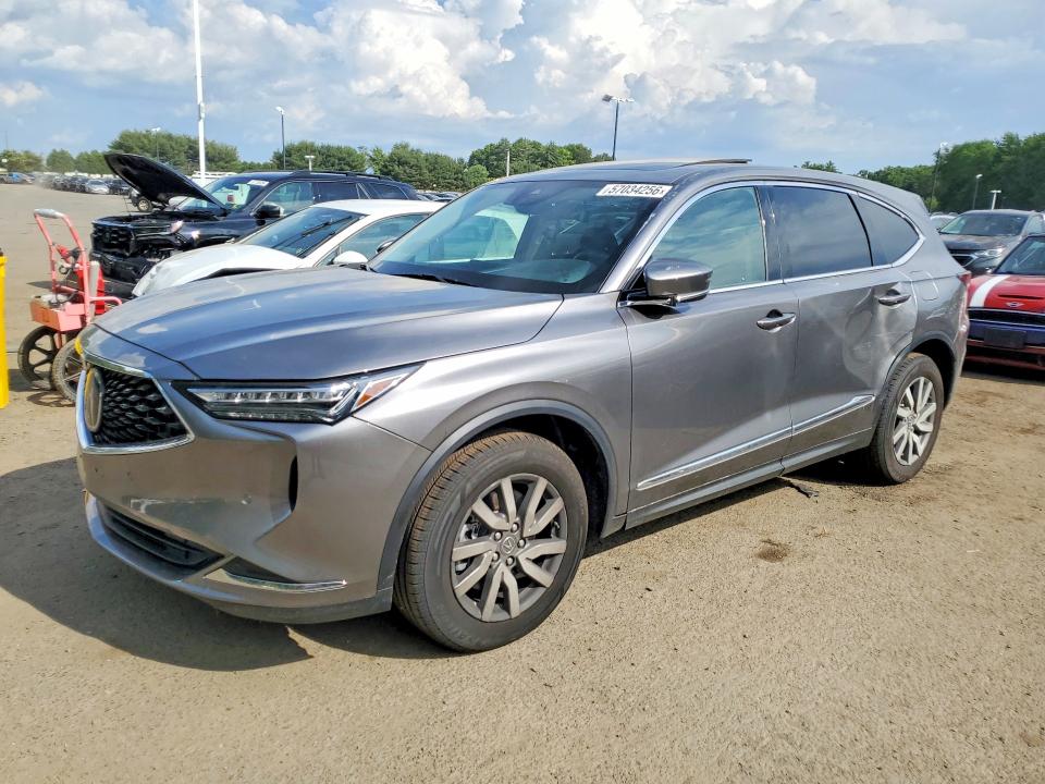 2022 Acura Mdx VIN 5J8YE1H40NL051152 — COPART salvage auction photo