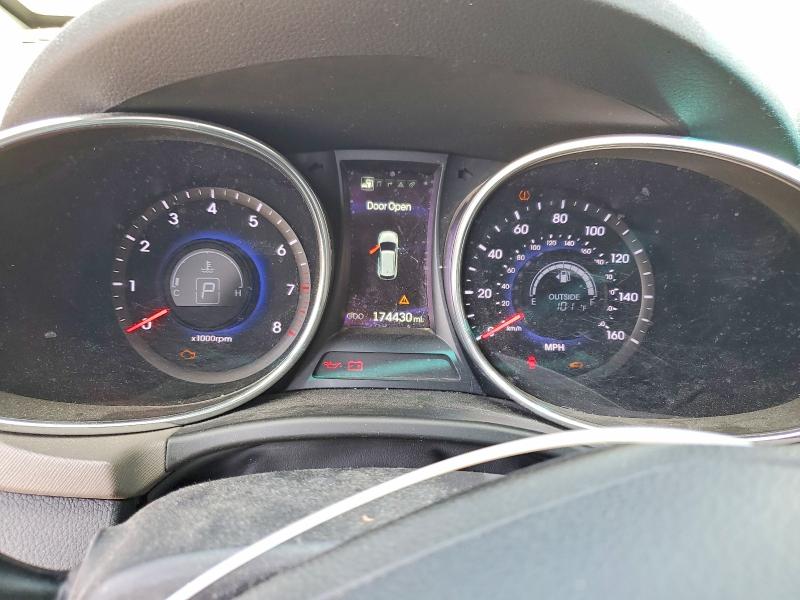 2015 Hyundai VIN KM8SR4HF9FU120424 COPART salvage auction — MINOR DENT/SCRATCHES, Ca - Dis/Dlr/Exp Only Clean Title, sold $1,000 on 2026-07-09 (photo 9)