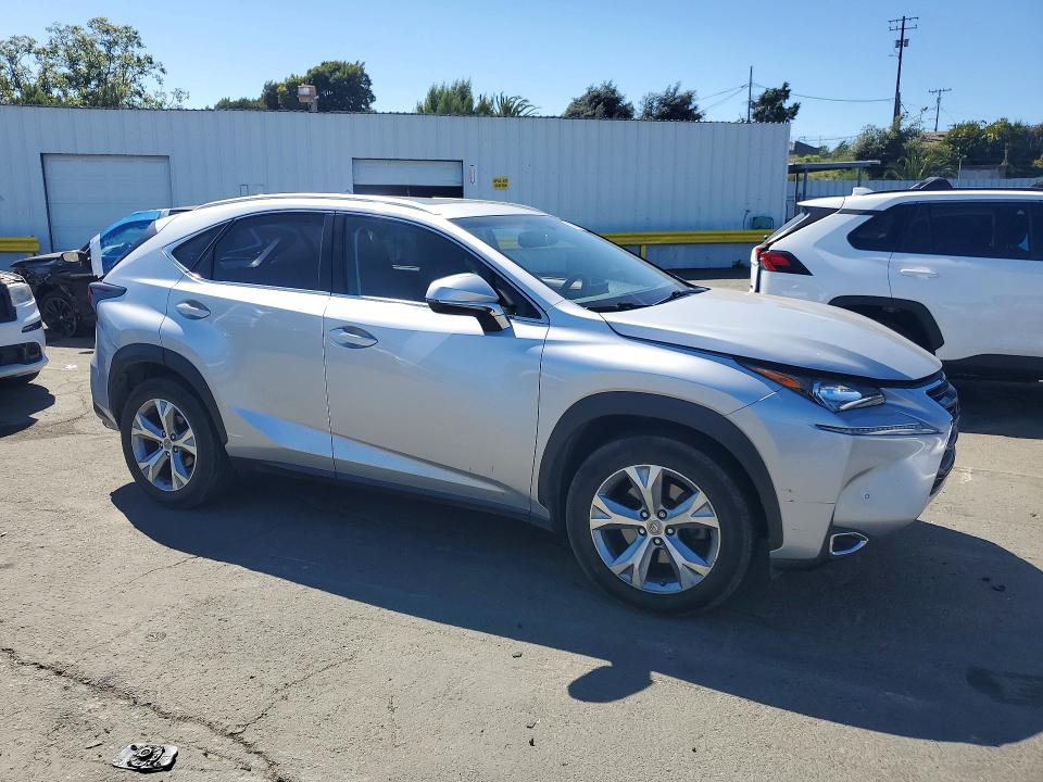 2017 Lexus Nx VIN JTJYARBZXH2051115 COPART salvage auction — REAR END, Ca - Salvage Certificate, sold $4,850 on 2026-07-06 (photo 4)