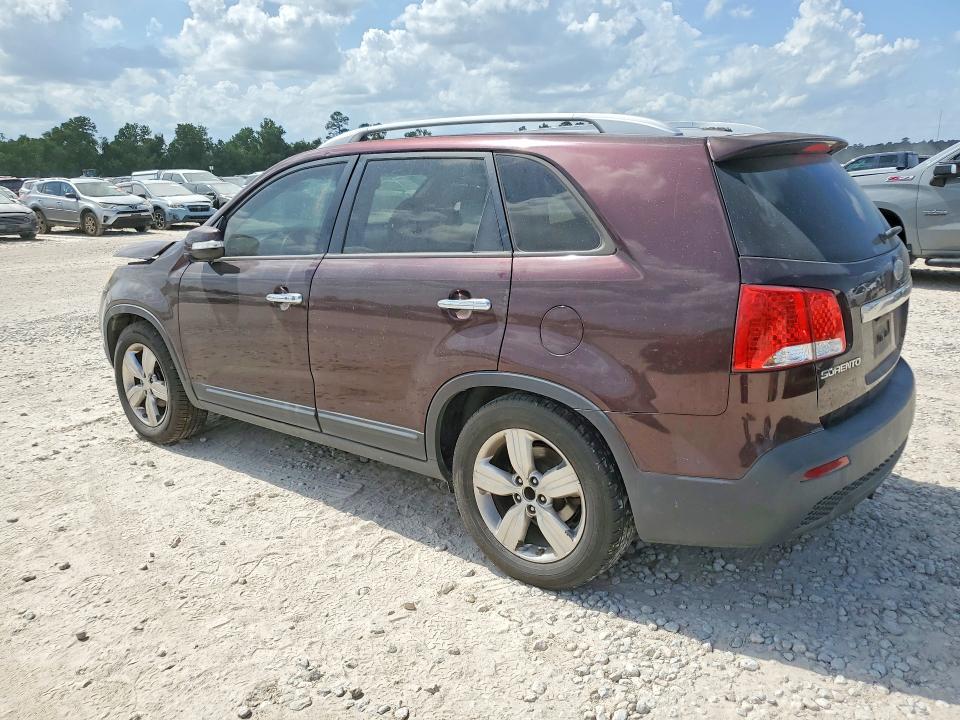 2012 Kia Sorento VIN 5XYKU4A24CG205646 COPART salvage auction — FRONT END, Tx - Certificate Of Title, sold $600 on 2026-07-07 (photo 2)