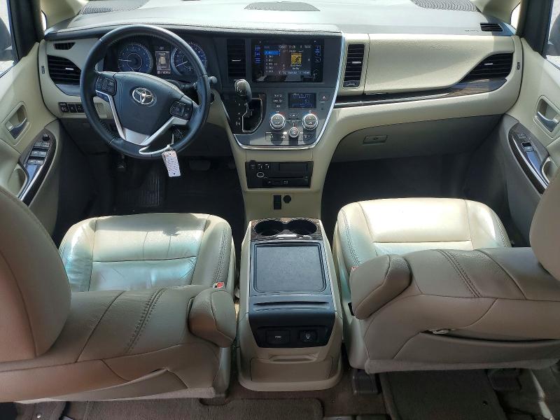 2015 Toyota Sienna VIN 5TDYK3DC1FS673436 COPART salvage auction — FRONT END, TX - SALVAGE VEHICLE TITLE, sold $275 on 2026-07-21 (photo 8)
