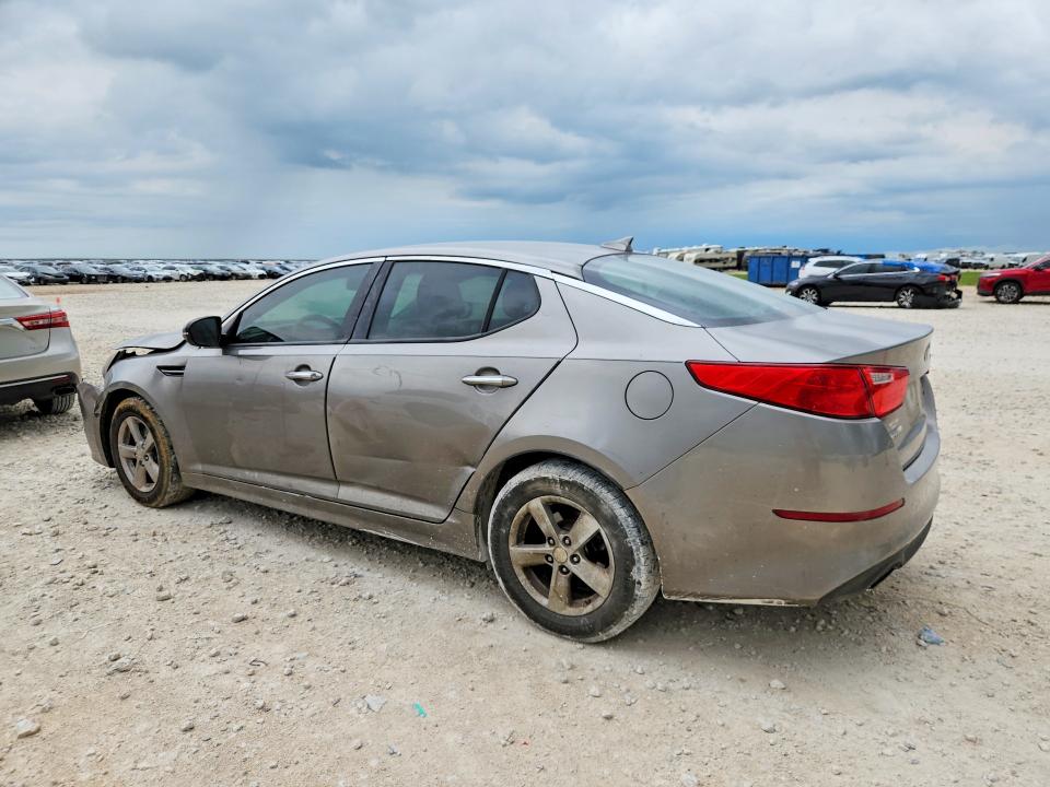 2015 Kia Optima VIN 5XXGM4A75FG395970 COPART salvage auction — FRONT END, TX - BONDED TITLE - SALVAGE (P), sold $675 on 2026-07-02 (photo 2)