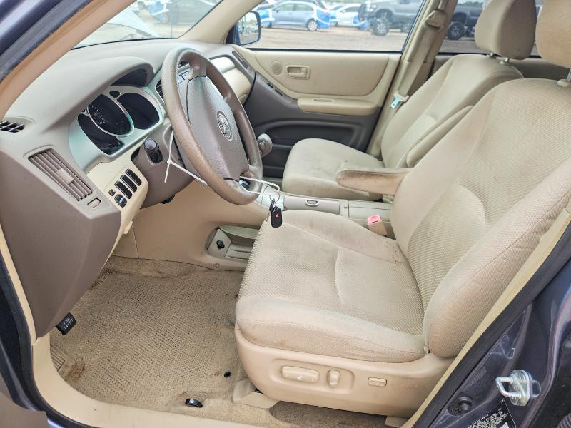 2006 Toyota Highlander VIN JTEGP21AX60110104 COPART salvage auction — MINOR DENT/SCRATCHES, Fl - Certificate Of Title, sold $1,100 on 2026-07-02 (photo 7)