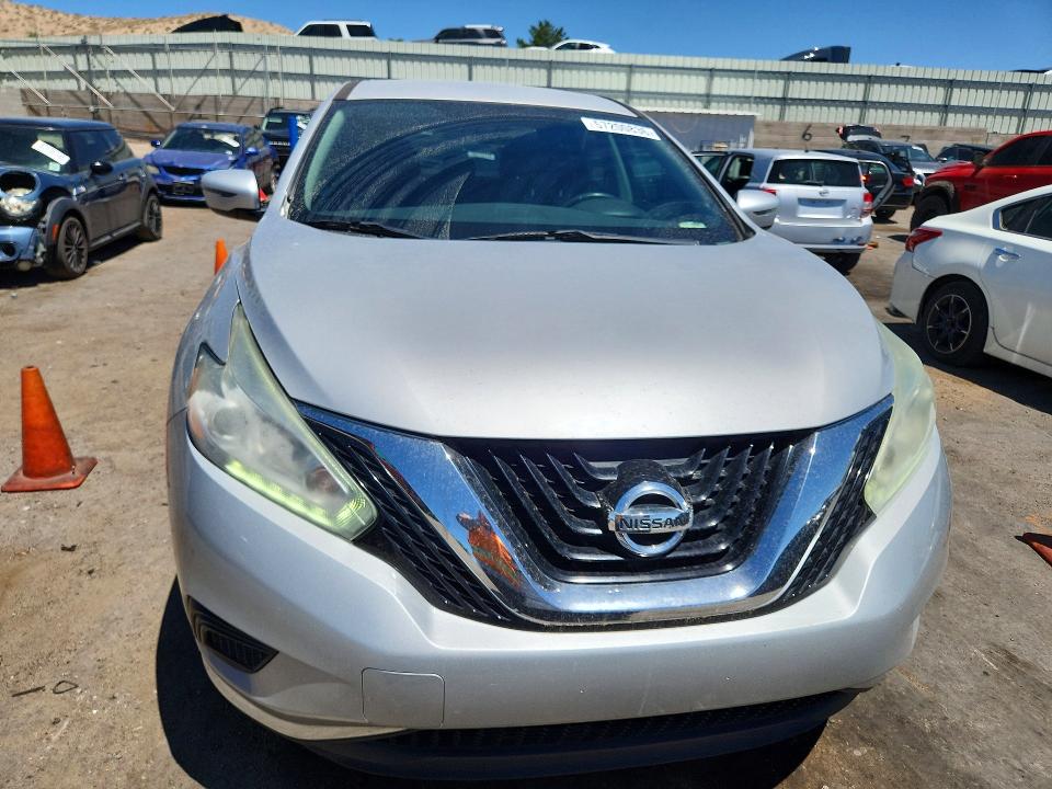 2017 Nissan Murano VIN 5N1AZ2MG8HN134133 COPART salvage auction — MINOR DENT/SCRATCHES, Nm - Certificate Of Title, sold $2,550 on 2026-07-02 (photo 5)