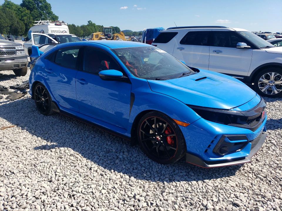 2021 Honda VIN SHHFK8G74MU204358 COPART salvage auction — FRONT END, Tn - Salvage Certificate, sold $19,000 on 2026-07-09 (photo 4)